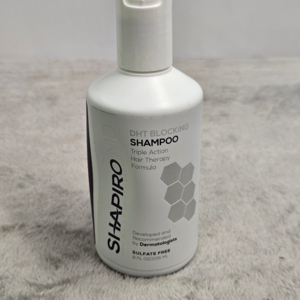 Shapiro MD DHT Blocking Shampoo Triple Action Hair Therapy Sulfate Free 8oz